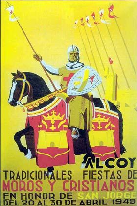 Fiestas de Moros y Cristianos en honor de San Jorge  